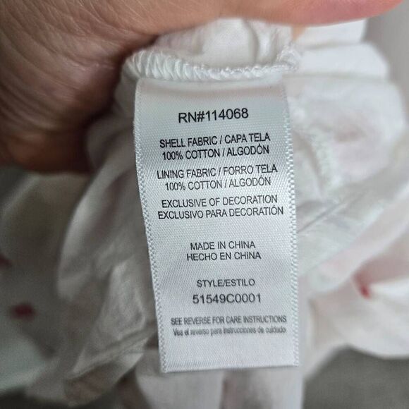 SPIRIT OF GRACE Arlaine Embroidered Button Front Dress Size S - Picture 8 of 9